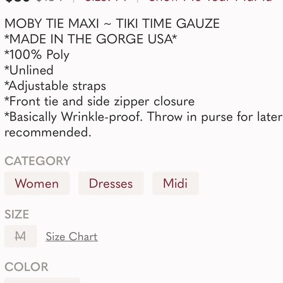 Show me your mumu tiki time dress - Picture 4 of 10